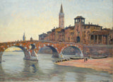 Storch-Alberti, Anton Josef I Verona, Ponte Pietra - 1945